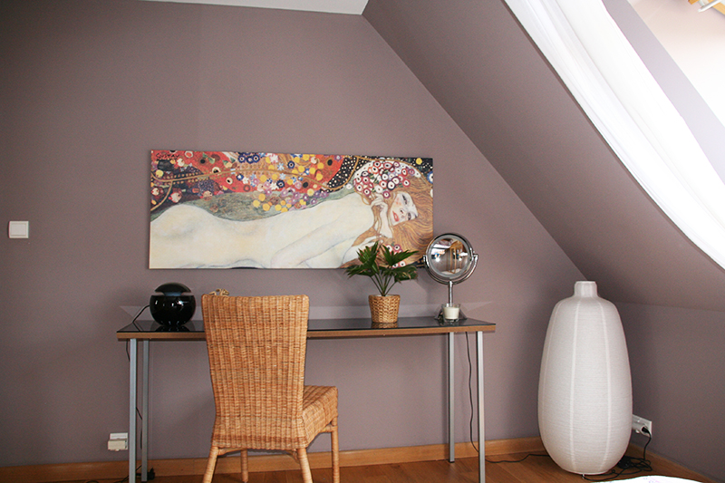 Peinture et décoration d'une chambre